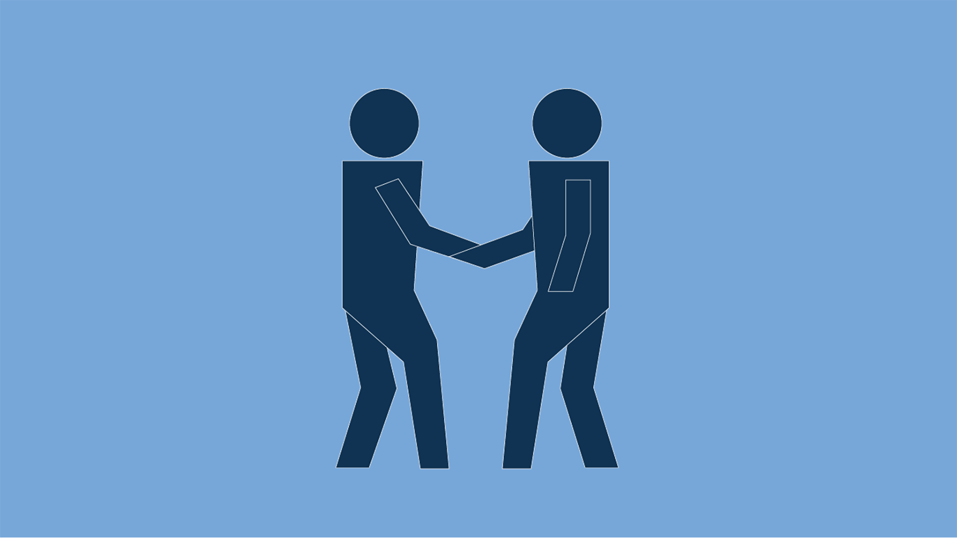 People icon shaking hands