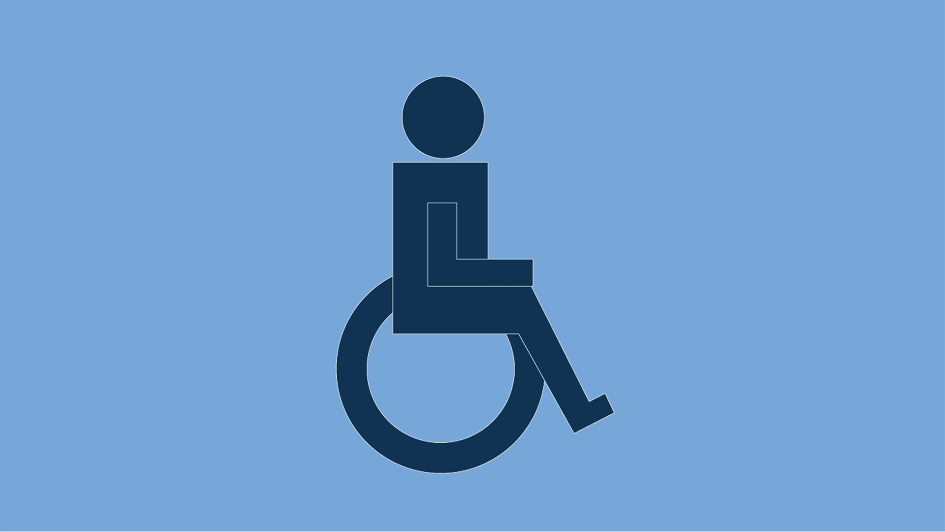 Wheelchair icon.