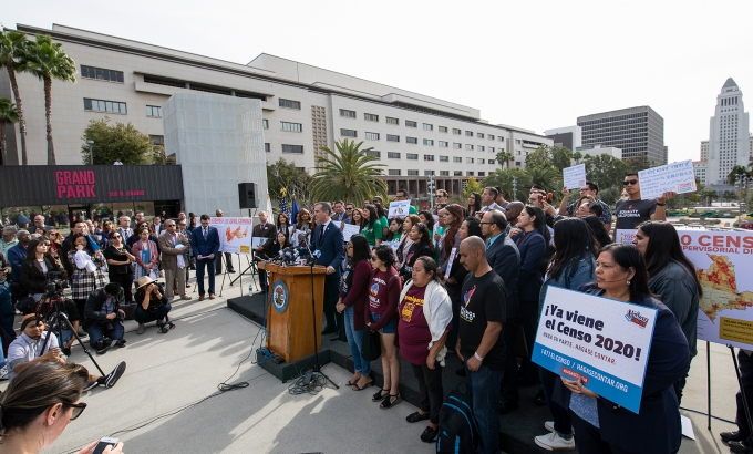 LA Mayor Census Photo